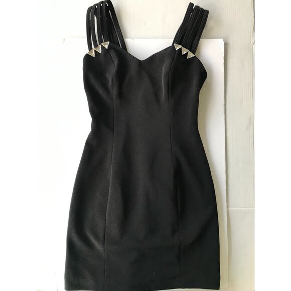 Joseph Ribkoff Black Bodycon Dress Size 8 - Picture 6 of 10